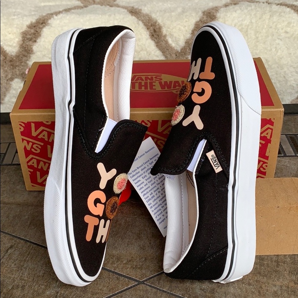 VANS CLASSIC SLIP ON (Breast Cancer) Ugfth WMNS - Picture 2 of 16